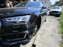 Audi 入庫時